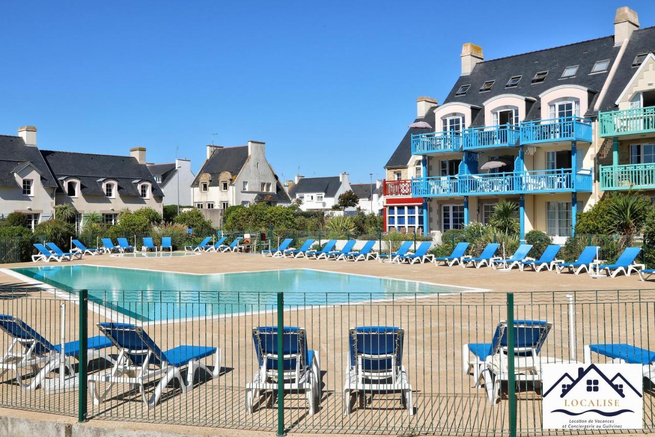 Guilvinec Localise - A06 - Entierement De Plain-Pied Avec Petite Vue Mer - Donnant Sur La Piscine Et Le Jardin - Wifi Inclus - Draps Inclus - מראה חיצוני תמונה