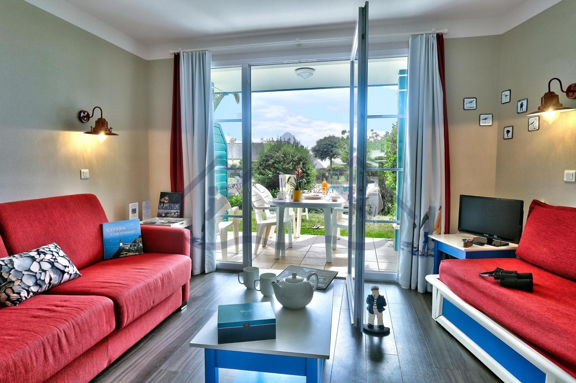 Guilvinec Localise - A06 - Entierement De Plain-Pied Avec Petite Vue Mer - Donnant Sur La Piscine Et Le Jardin - Wifi Inclus - Draps Inclus - מראה חיצוני תמונה